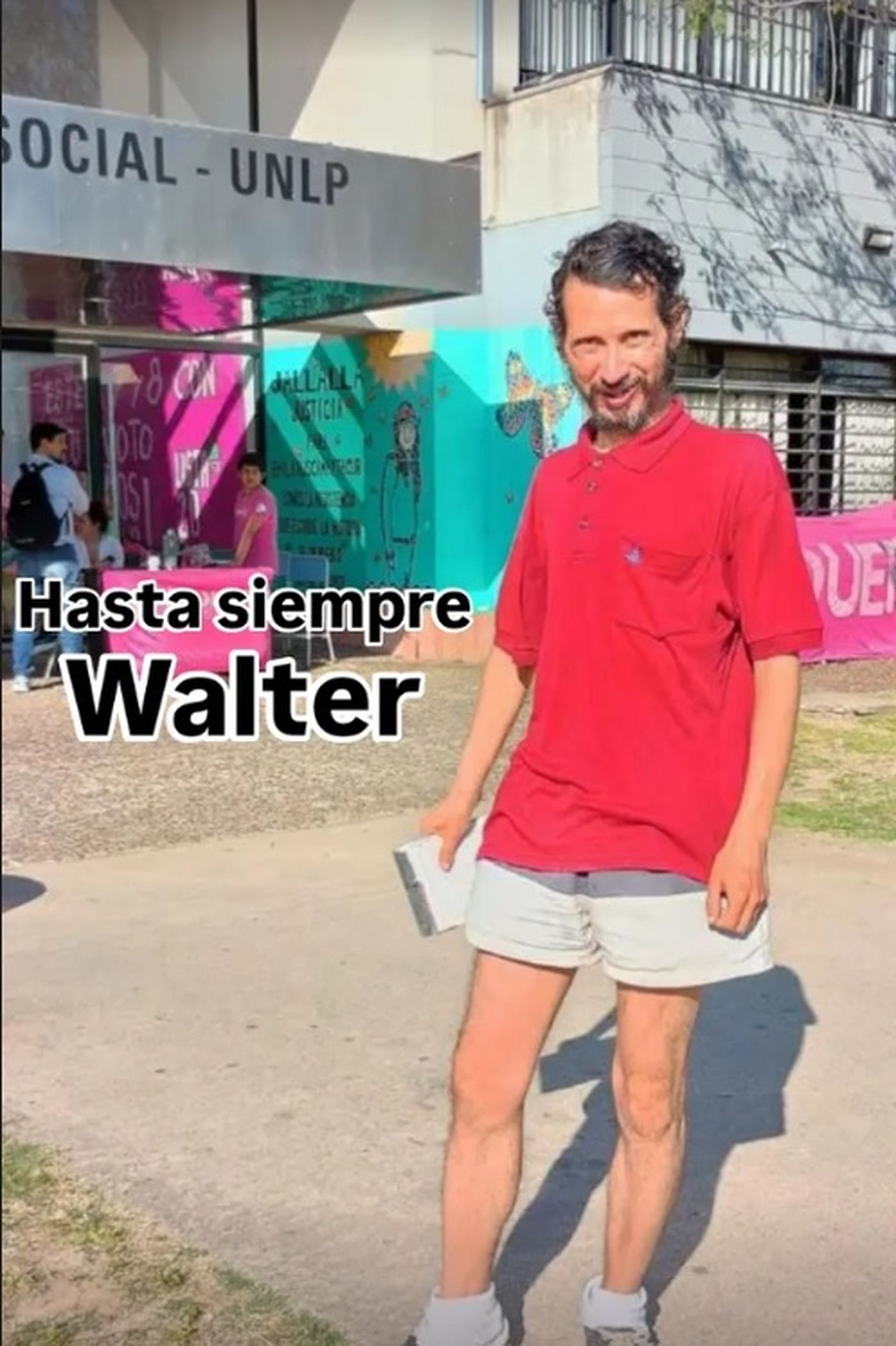 Walter Ariel Boetti estudió periodismo deportivo en la UNLP y era militante popular