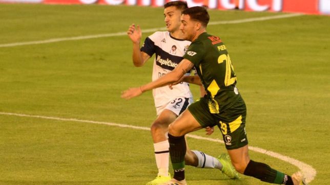 gimnasia lo busco hasta el final pero empato en un intenso partido ante defensa y justicia