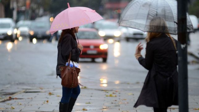 fresco y con mas lluvias: asi va a estar el clima en el arranque de semana