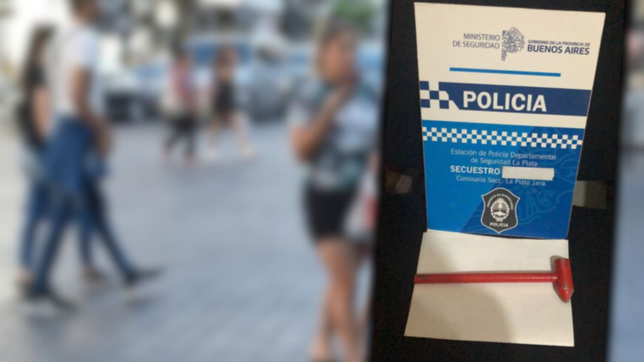 violencia en pleno centro de la plata: patota golpeo a un hombre con un martillo de micro