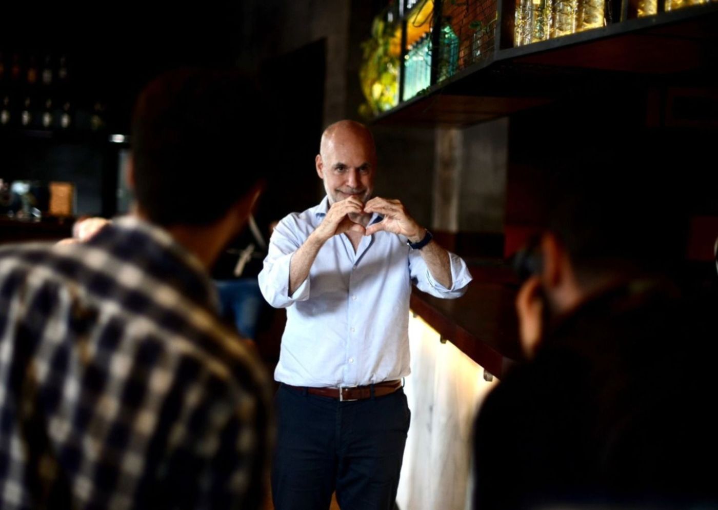 Horacio Rodríguez Larreta y Julio Garro