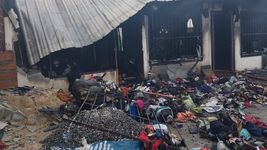 se prendio fuego una casa, una mujer quedo atrapada y murio se prendio fuego una casa, una mujer quedo atrapada y murio