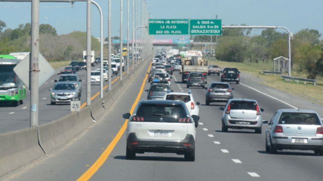 tras los choques y el caos vial, se normalizo el transito en la autopista