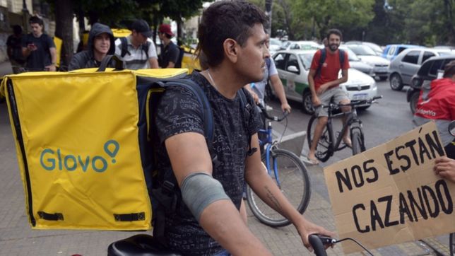 ?me acaban de robar la moto?, el audio de whatsapp del cadete de glovo asaltado en la plata