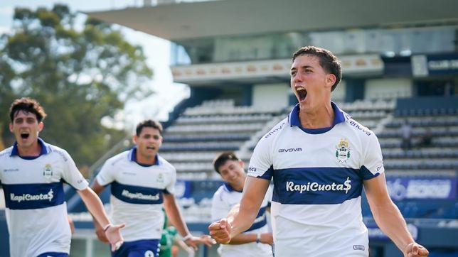 el hijo del mellizo hizo su primer gol en gimnasia y comenzo a reescribir la historia