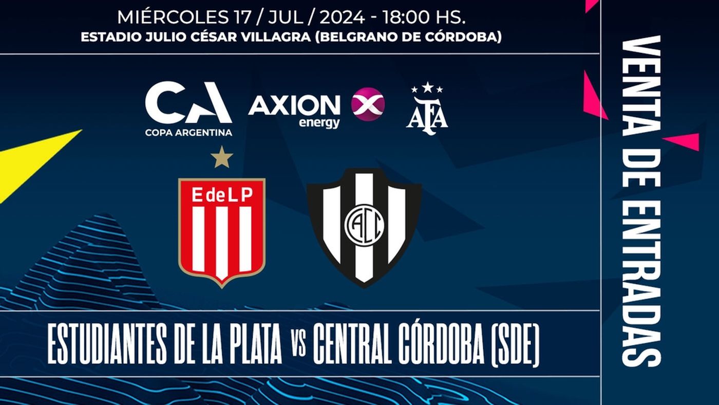 Venta de entradas para Estudiantes vs. Central Córdoba. Venta de entradas para Estudiantes vs. Central Córdoba.