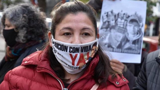 caso facundo astudillo castro: fuerte apoyo y pedido de justicia de hijos la plata