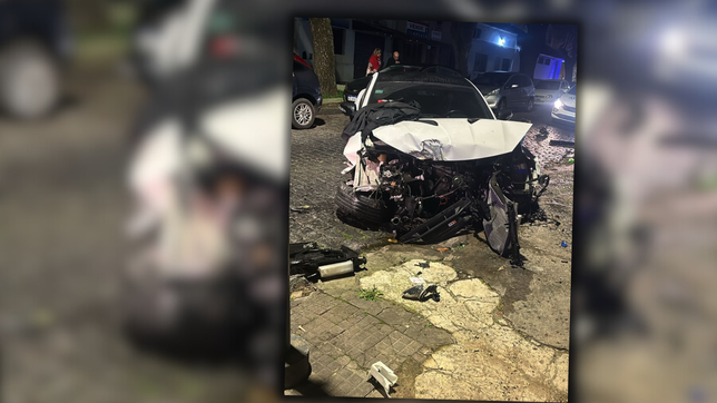 persecucion, choque y un detenido en pleno centro de la plata