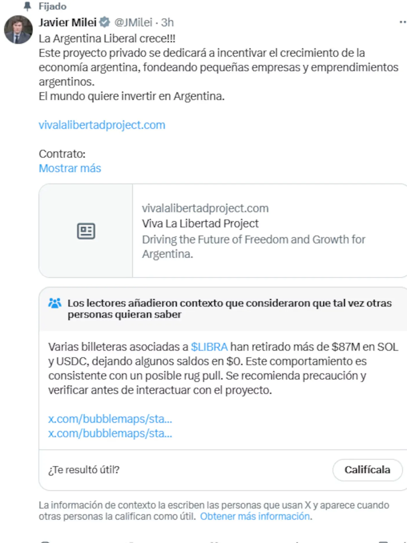 Qué es Libra, la criptomoneda que promocionó Javier Milei y causó pérdidas  millonarias?