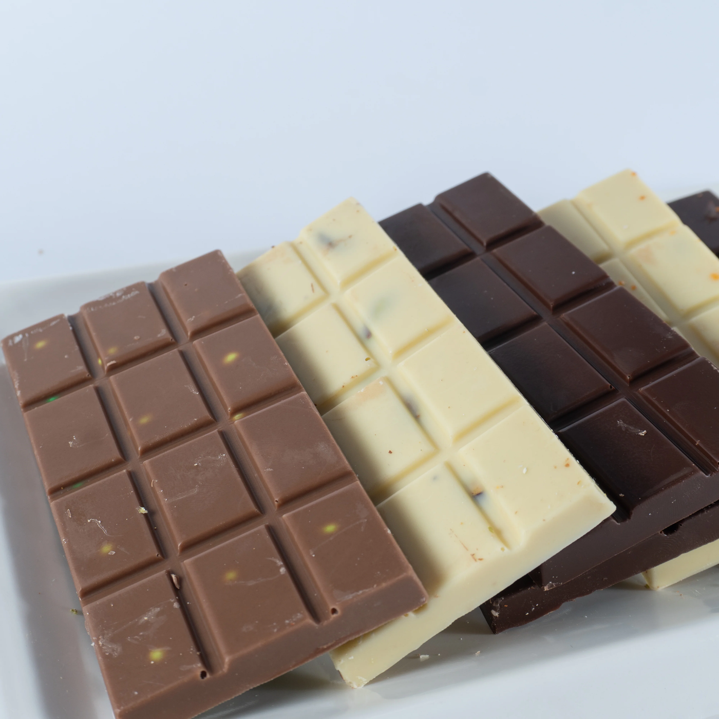 barras de chocolate