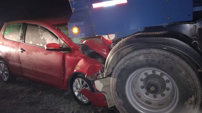 las impactantes fotos del choque en cadena que dejo tres personas heridas en la plata