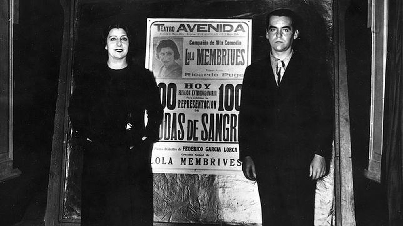 García Lorca en su paso por Buenos Aires. 