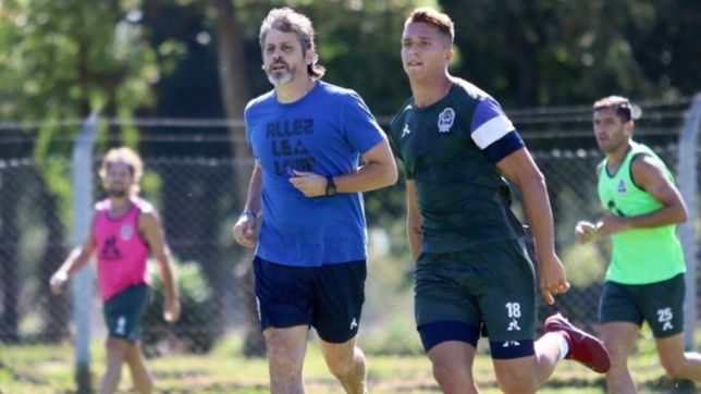 gimnasia trabajo pensando en newells y el indio ya perfila el equipo