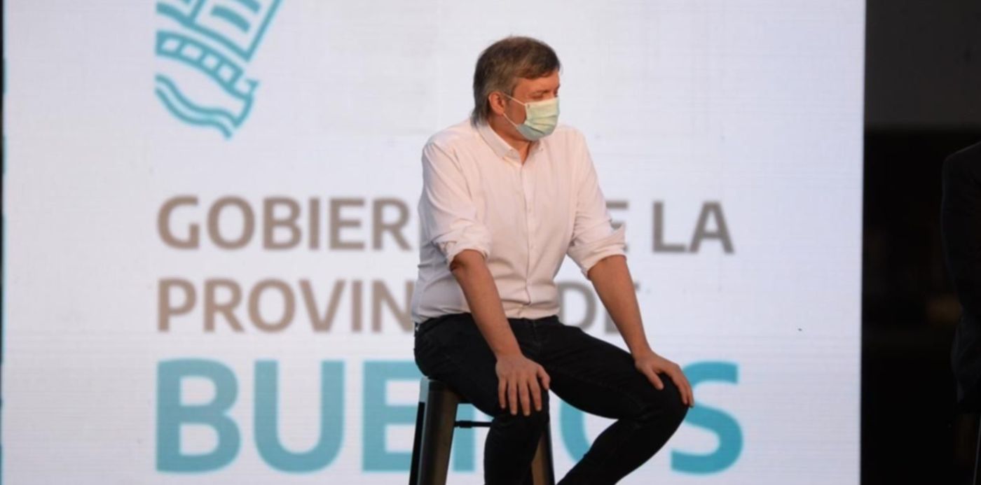 Acto alberto Fernández Cristina Kirchner y Axel Kicillof en el Estadio Único Máximo Kirchner