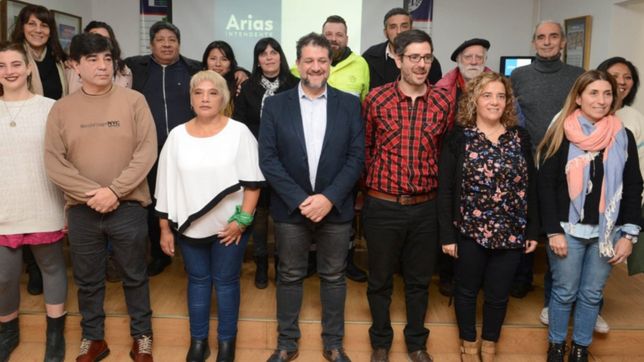 quienes son los candidatos a concejales que acompanan al juez arias en el frente de todos