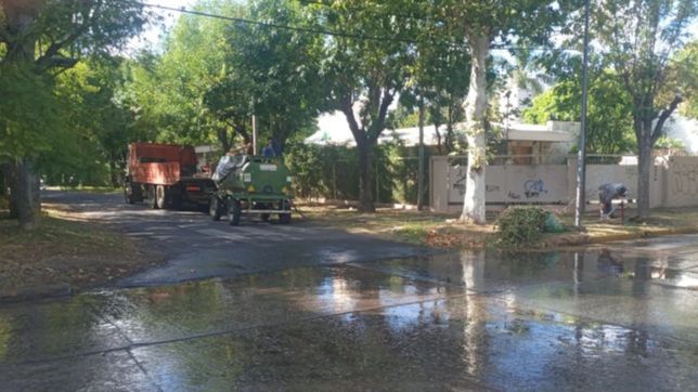 denuncian que crece la cantidad de robos en la red de agua potable de la plata