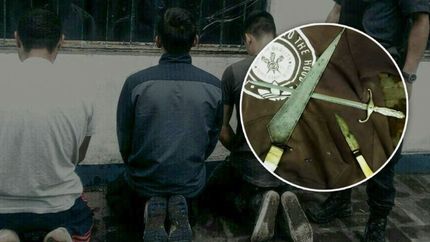 Ataque samurái en Villa Elvira: quisieron entrar a robar a una casa armados con dagas