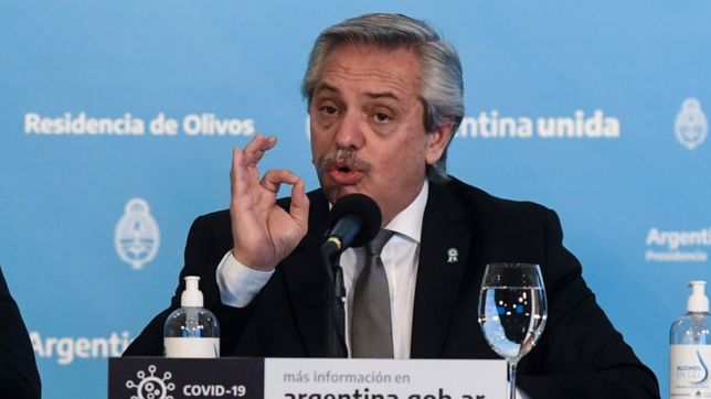 alberto fernandez: tendriamos que volver a la cuarentena absoluta