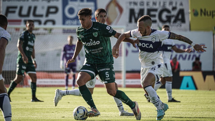 Gimnasia aprovechó la última y le ganó 2 a 1 a Sarmiento en Junín