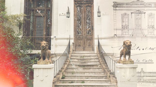 la emblematica casa de los dos leones de barrio hipodromo