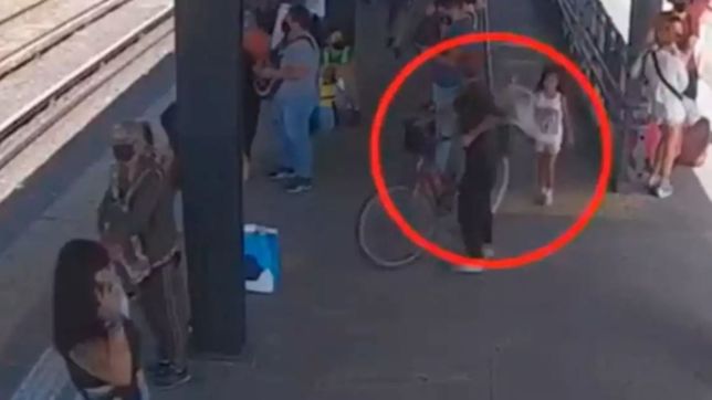 el hombre que se llevo a maia quedo detenido e imputado por sustraccion de una menor