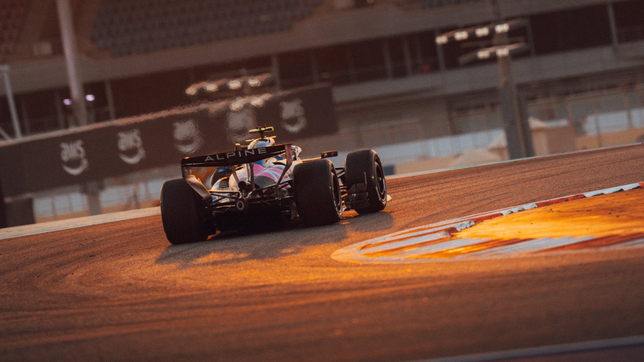 las primeras imagenes de colapinto a bordo del alpine y a toda velocidad con mas de 100 vueltas