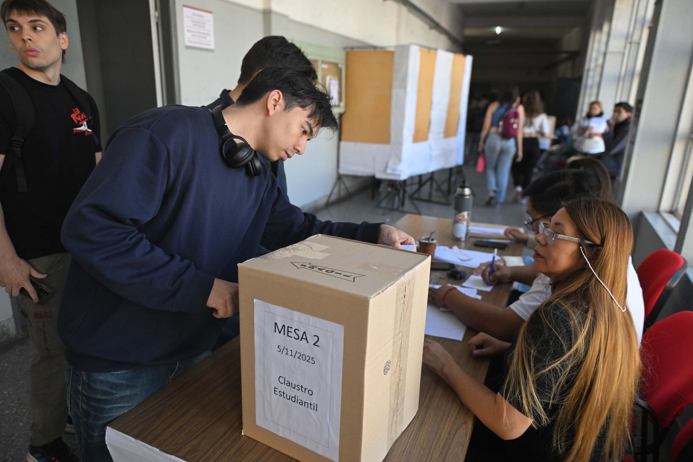 Elecciones estudiantiles UNLP 2025 (21) Facultad de Medicina