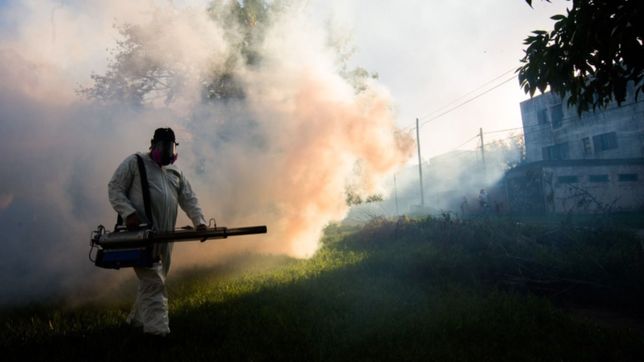 tras las lluvias, reforzaron la campana de prevencion de dengue en la plata