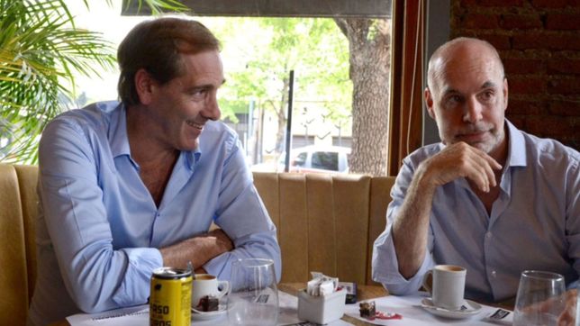 rodriguez larreta respaldo a garro: julio tiene la autoridad para definir si habra paso
