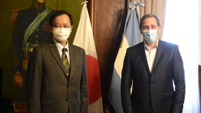 garro recibio al embajador de japon y se acordo trabajar para la llegada de inversiones