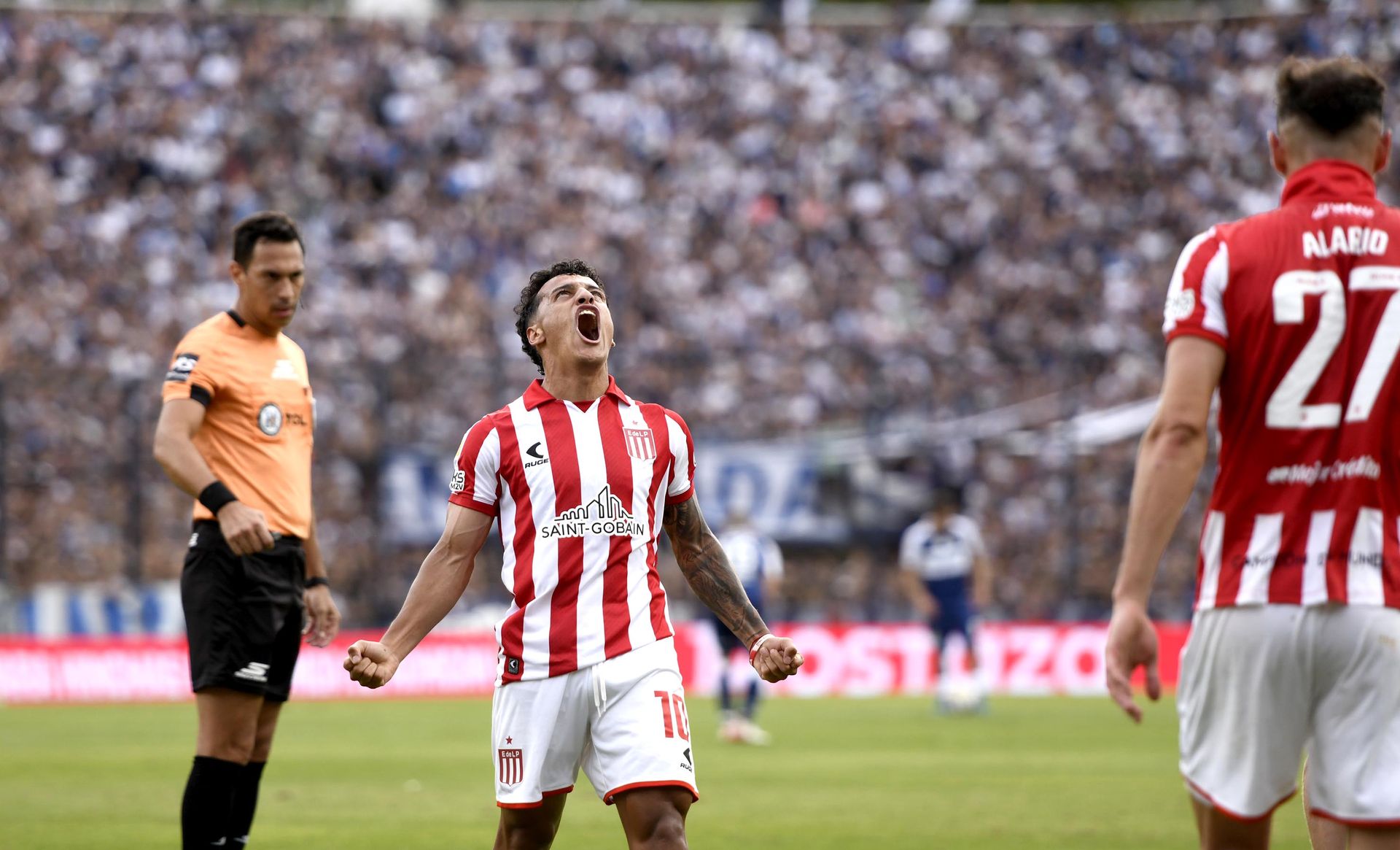 Clásico Platense GImnasia Estudiantes semifinal Bosque Palacios festejo gol (1)