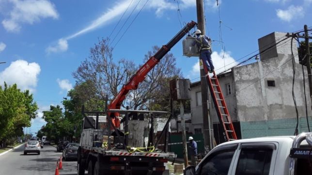 continua el plan de obras de edelap y ampliaron la red electrica en la plata