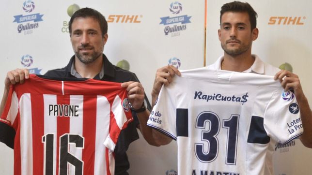 ya se palpita el clasico entre estudiantes y gimnasia: ¿que dijeron pavone y martin arias?