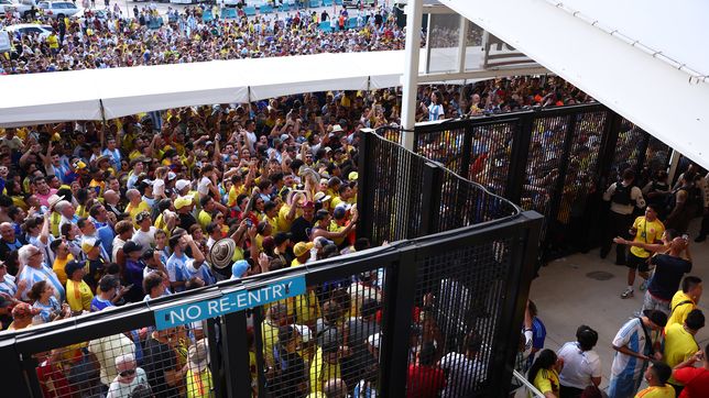la final de la copa america entre la argentina y colombia esta retrasada
