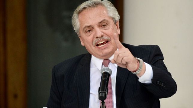 alberto fernandez llamo al dialogo y pidio garantizar el consumo de nuestra gente