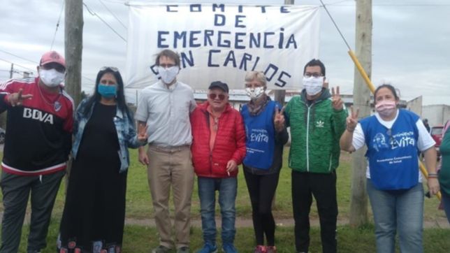 una ong de san carlos busca ayuda para sostener una olla popular en el barrio