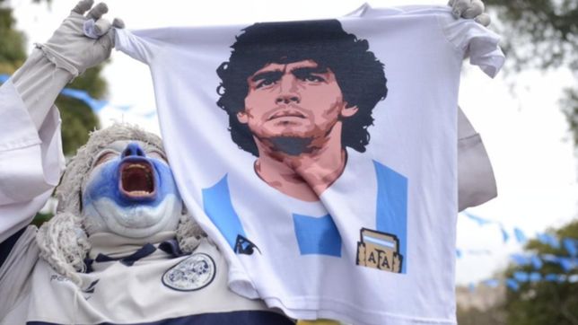 a veces los suenos se te vuelven realidad, el posteo de un fanatico de gimnasia por diego maradona