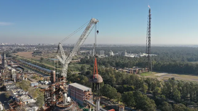 ypf anuncio obras de modernizacion de la refineria de ensenada