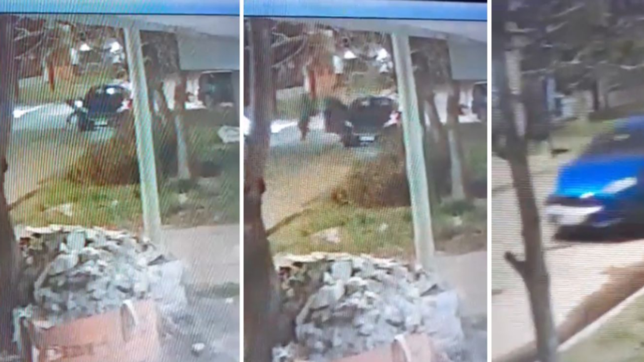 video: con tiros y una huida desesperada, asi fue la entradera frustrada en los hornos