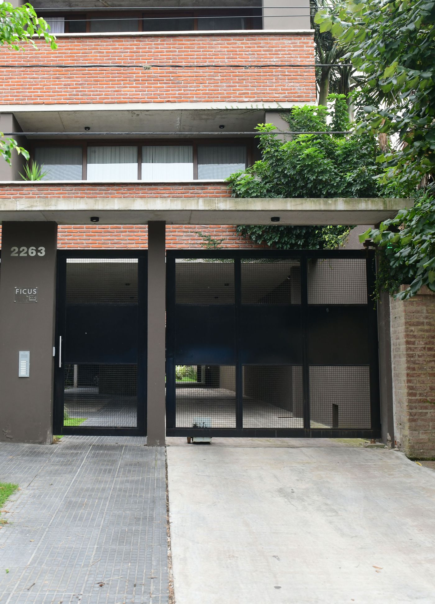 La casa de Gonnet, donde fue detenido Alan Sosa tras la denuncia de su pareja