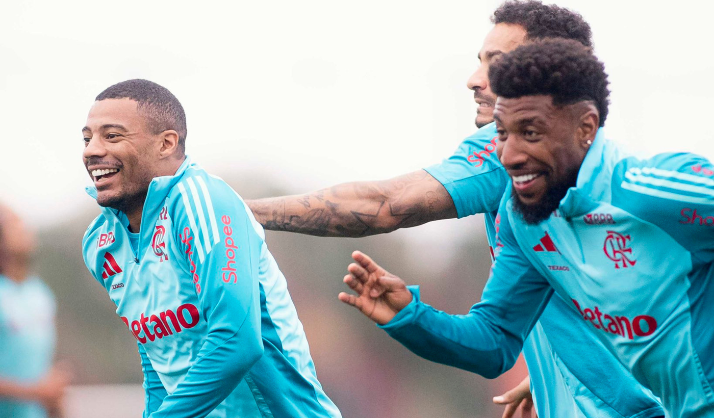 Flamengo entrenamiento