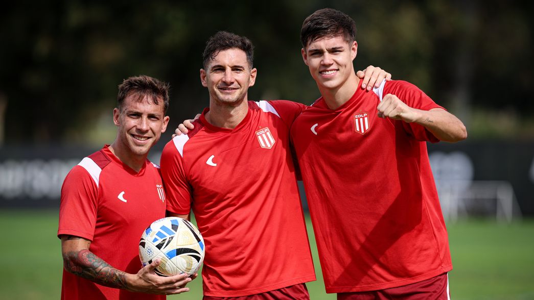 Tomás Palacios volvió a Estudiantes tras la Selección y podría ser titular ante San Lorenzo