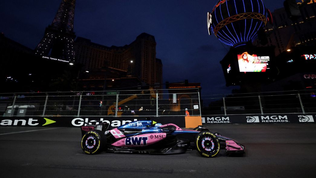 Franco Colapinto mejoró su posición y terminó 16° en la segunda práctica del Gran Premio de Las Vegas