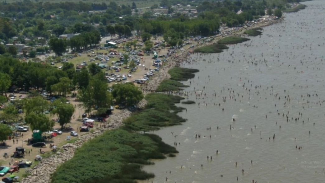 En fotos: así se vivió el caluroso fin de semana en Punta Lara