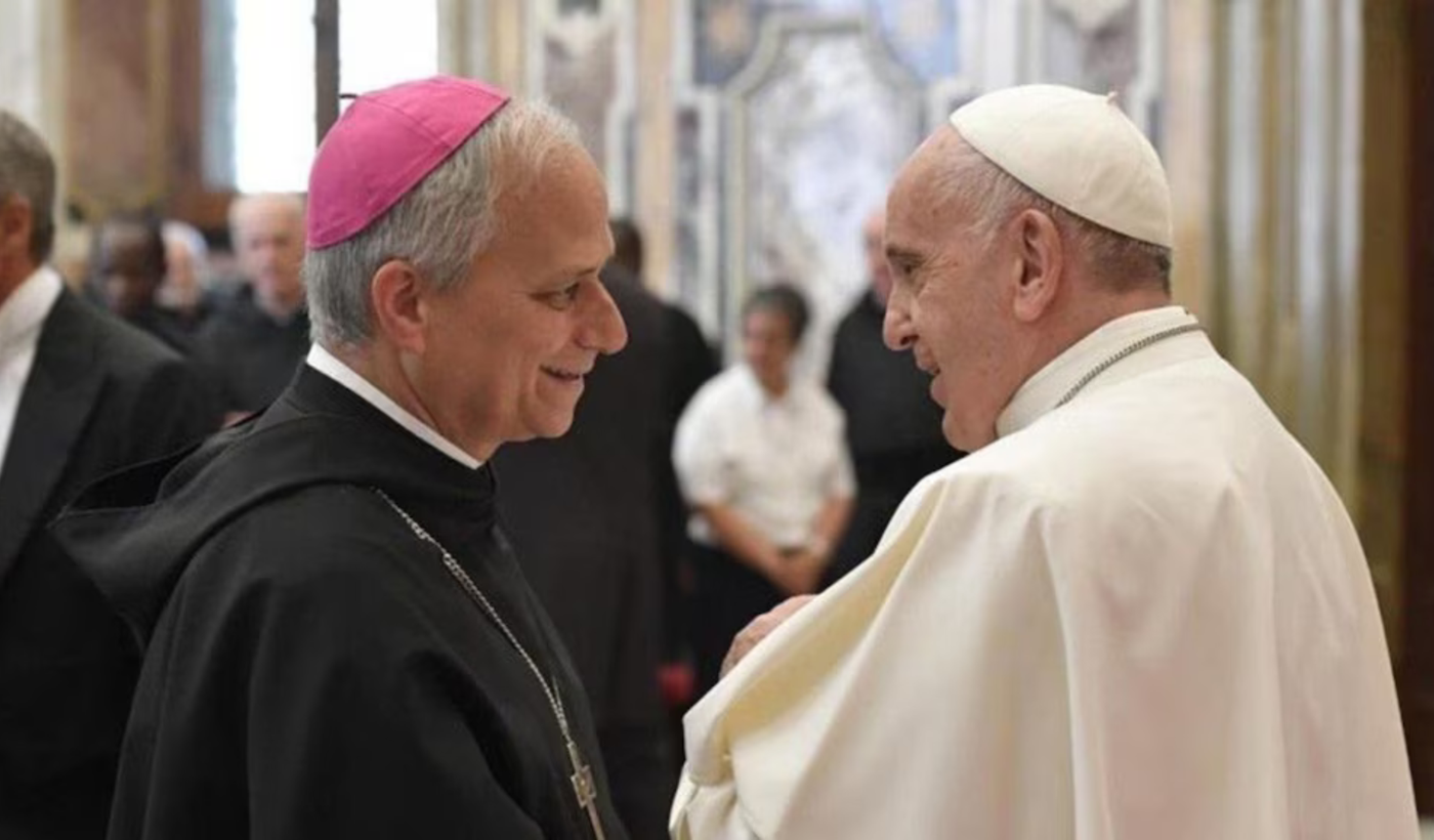 Robert Prevots y el papa Francisco Robert Prevots y el papa Francisco