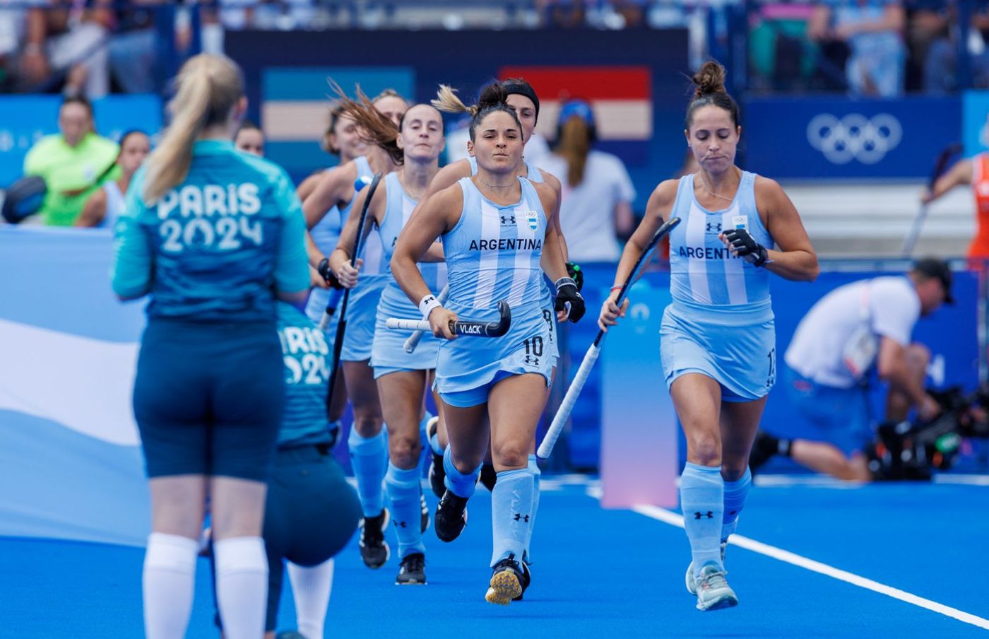 Majo Granatto fue una pieza clave de Las Leonas en un nuevo Juego Olímpico.