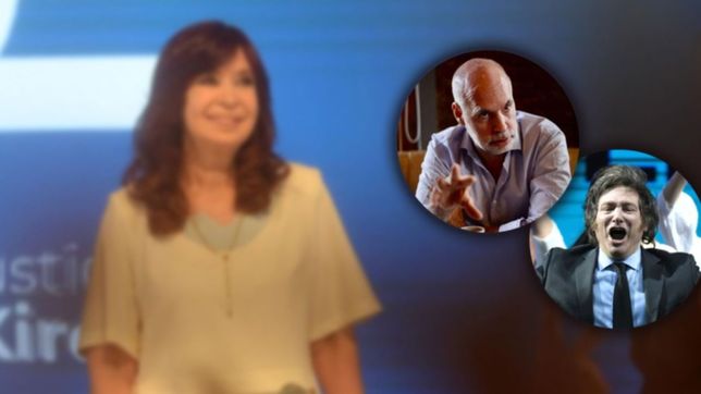 milei y larreta cruzaron a cristina fernandez de kirchner por sus dichos en la plata