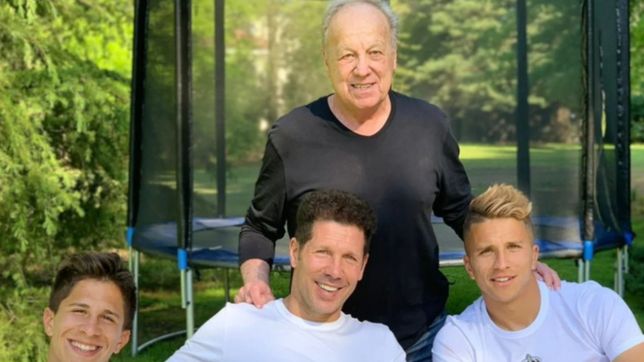 el mundo pincha acompana el dolor del cholo simeone por la muerte de su padre