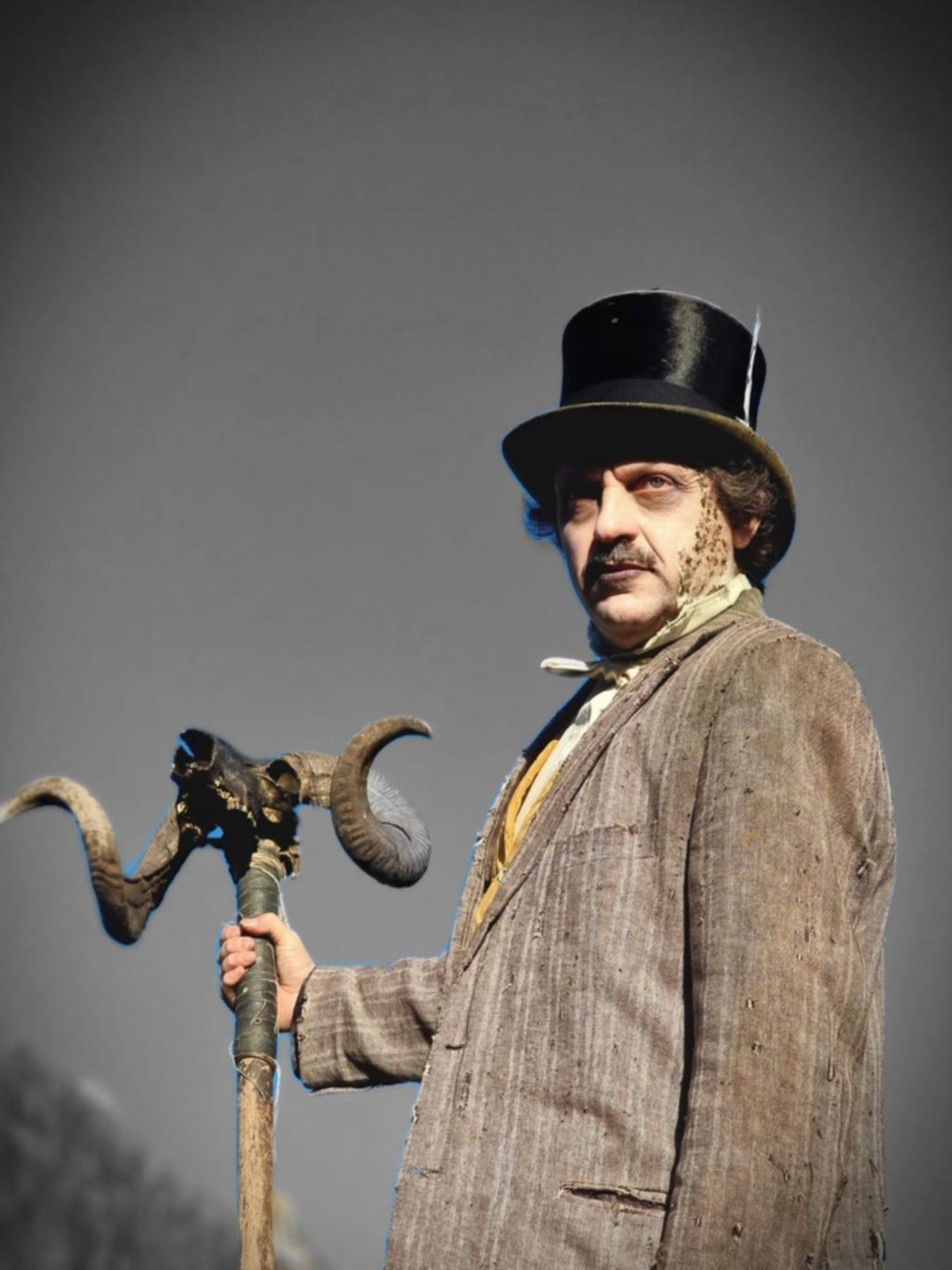 El poeta fue representado en la obra teatral 