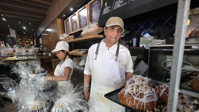 de la mano de su historico panadero, el pan dulce de la paris confiteria rescata el sabor tradicional de la navidad